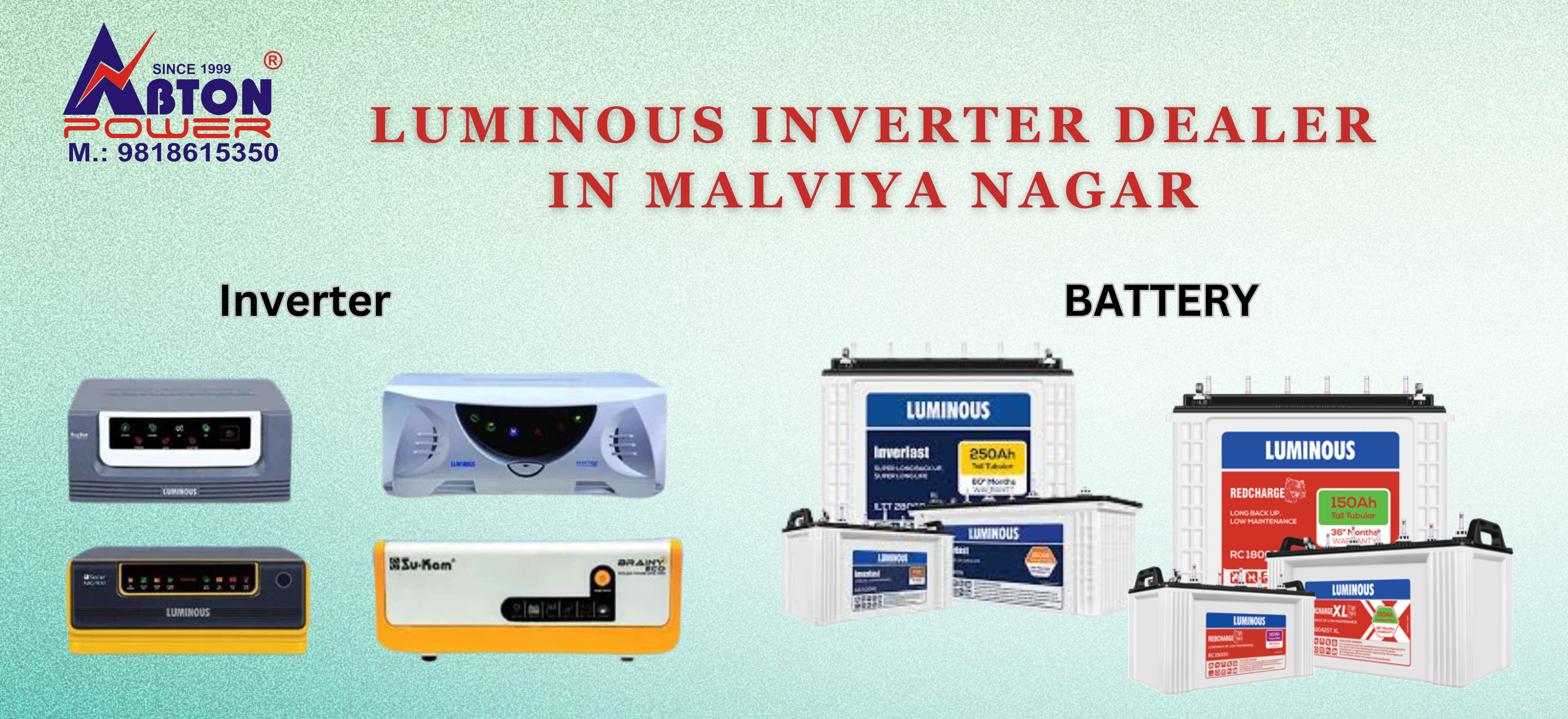 Best Battery Dealer In Malviya Nagar